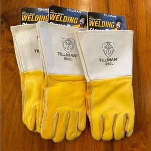 Tillman Elkskin welding Gloves 850L New with tags 3 pair